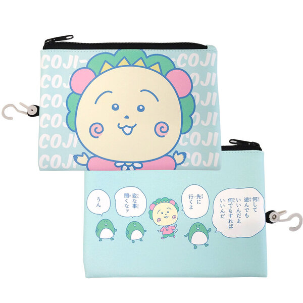 合皮フラットポーチ|さくらももこ劇場 コジコジ